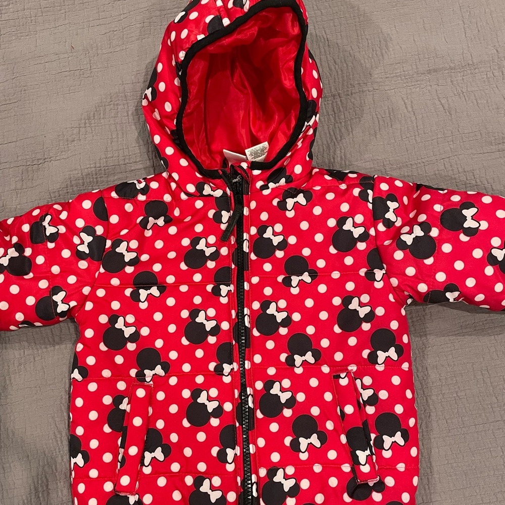 Minnie Mouse Puffer Coat
